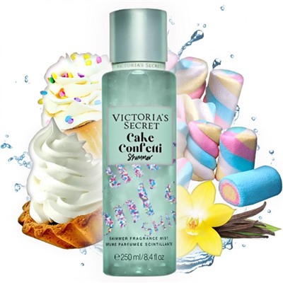 Парфюмированный спрей для тела Victoria’s Secret Cake Confetti Shimmer