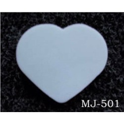 Спонж MJ-501 для компактной пудры "сердце"