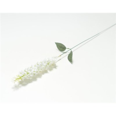 Искусственные цветы, Ветка люпин (1010237) белый