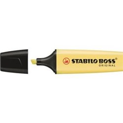 Текстовыделитель BOSS ORIGINAL PASTEL 2-5мм 70/144 ванильный STABILO {Германия}