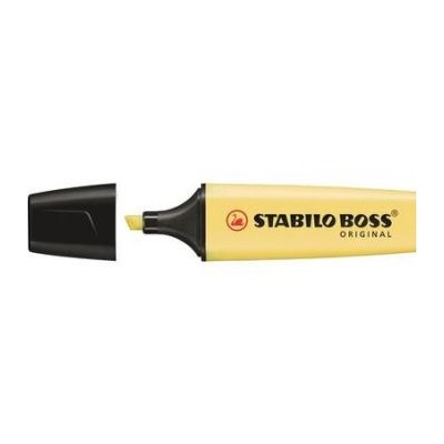 Текстовыделитель BOSS ORIGINAL PASTEL 2-5мм 70/144 ванильный STABILO {Германия}