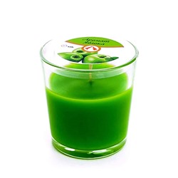 Свеча аромат в стакане зеленое Яблоко SH bw30523