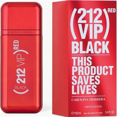 Carolina Herrera 212 VIP Black Red EDP 100ml (M)