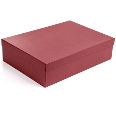 Подарочная коробка прямоугольник 29*40*10 см Фуксия 559367