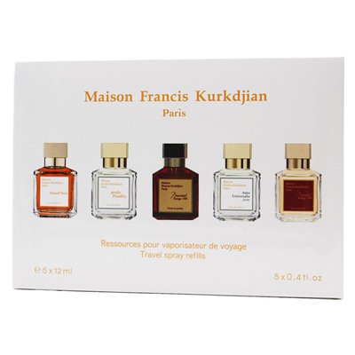 Подарочный набор Maison Francis Kurkdjian edp 5x12 ml