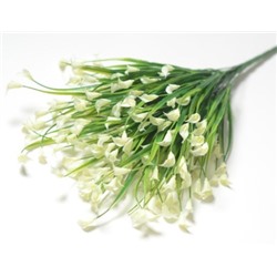 Искусственные цветы, Ветка в букете каллы 24 ветки 132 головы (1010237) белый
