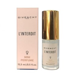 Мини-парфюм Givenchy L'Interdit женский (15,5 мл)