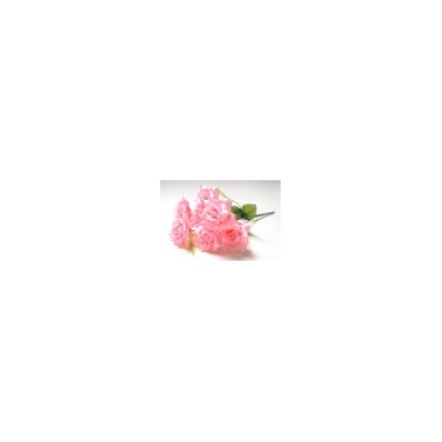 Искусственные цветы, Ветка в букете роз 7 голов (1010237) микс