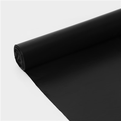 Мешки для мусора Доляна «Профи», 120 л, 20 мкм, 68×106, ПВД, 10 шт, цвет чёрный
