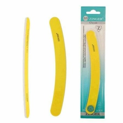 Пилка для ногтей EE-03 150/220 "банан" желтый