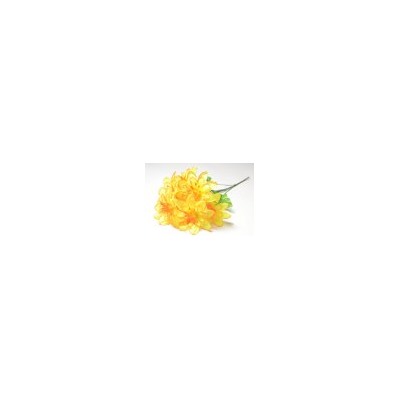 Искусственные цветы, Ветка в букете георгин 7 веток (1010237) микс