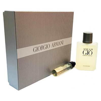 Парфюмерный набор Giorgio Armani Acqua Di Gio For Men edp 100 ml + Tester 20 ml A-Plus
