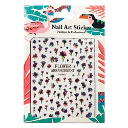 Nail Art Sticker, 2D стикер Z-D3962 (металлик)