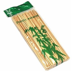 Бамбуковые палочки, шпажки, шампуры  200 мм FIESTA