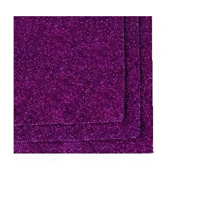 Фоамиран 30*20 см 2 мм Фиолетовый 021 с блестками 10 шт/уп, цена за упаковку