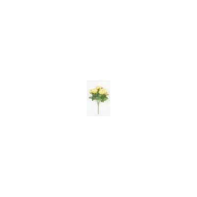 Искусственные цветы, Ветка в букете бутон роз 5 голов (1010237)