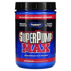Gaspari Nutrition SuperPump Max, Watermelon, 1.41 lbs (640 g)