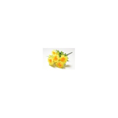 Искусственные цветы, Ветка в букете пион 7 голов (1010237) микс
