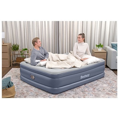 Кровать надувная Tritech Queen со встроенным электронасосом 203 x 152 x 51 см 6713I