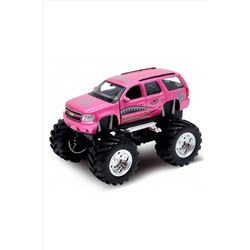 Игрушка модель машины 1:34-39 Chevrolet Tahoe Big Wheel Monster WELLY #267386