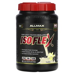 ALLMAX Isoflex, Pure Whey Protein Isolate, Vanilla, 2 lbs (907 g)