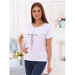 Файт (белый) футболка женская