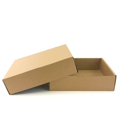 Коробка самосборная 18.5*15.5*5 см Крафт крышка/дно 56311
