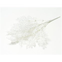Искусственные цветы, Ветка в букете укроп 5 веток (1010237) белый
