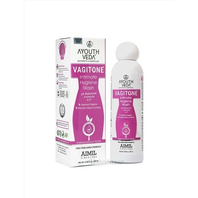 Вагитон, пенка для интимной гигиены, 180 мл, производитель АИМИЛ; Vagitone Intimate Hygiene Wash, 180 ml, AIMIL