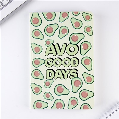 Ежедневник в обложке шейкер А5, 96 листов Avo good days