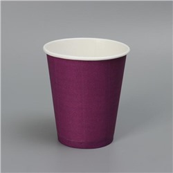 Стакан "Фиолетовый", для горячих напитков 250 мл диаметр 80 мм
