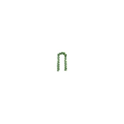 Искусственные цветы, Гирлянда лиана плющ 72 листа 2,1м 12 штук (1010237) зеленый