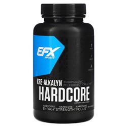EFX Sports Kre-Alkalyn Hardcore, 120 Capsules