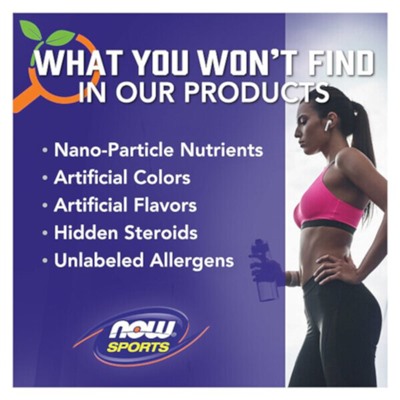 NOW Foods Sports, Pea Protein, Pure Unflavored, 12 oz (340 g)