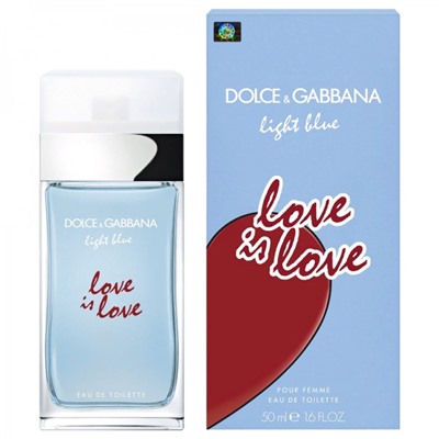 Туалетная вода Dolce & Gabbana Light Blue Love Is Love женская (Euro)