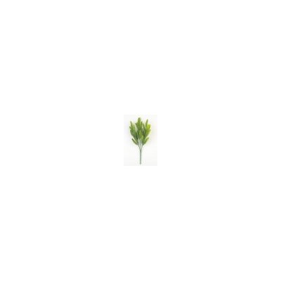 Искусственные цветы, Ветка в букете зелени с колосками (1010237) (200)