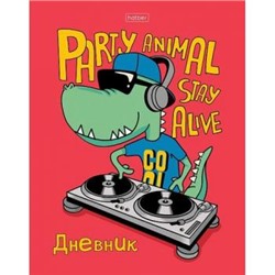 Дневник 1-11 класс (твердая обложка) "Dino party" (074584) 27179 Хатбер {Россия}