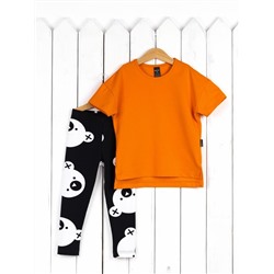 Комплект детский Baby Boom КД473/1-К апельсин + мишки на черном Б101