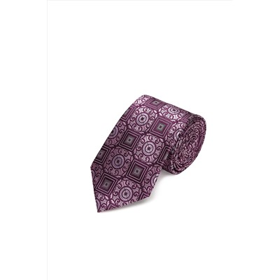 Галстук классический галстук мужской фактурный с принтом в деловом стиле "Власть чувств" SIGNATURE #783917