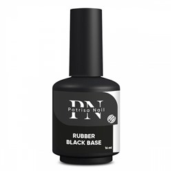 16 мл, Patrisa Nail, Черная каучуковая база для гель-лака Black Base