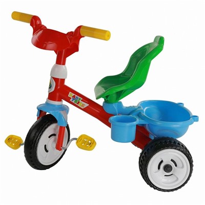 46468 цветн Велосипед 3-х колёсный "Беби Трайк"