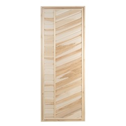 Дверь для бани и сауны "Эконом", ЛИПА, 180×70см