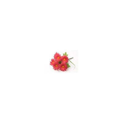 Искусственные цветы, Ветка в букете ромашка 7 голов (1010237) микс