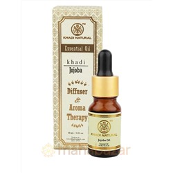 Эфирное масло для ароматерапии Жожоба, 15 мл, производитель Кхади; Jojoba Essential Oil, 15 ml, Khadi