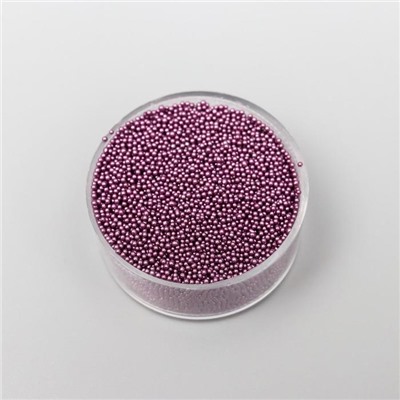 Микробисер стекло "Королевский пурпур" набор 10 гр