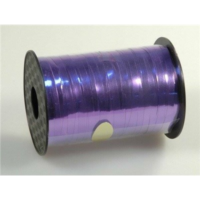 Лента полипропиленовая "NARK ISS" бобина металлизированая 0.5 см*250 ярд Фиолетовая