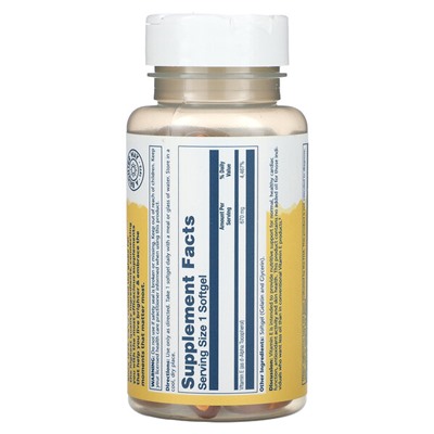 Solaray Vitamin E, Natural Source, High Potency , 670 mg, 60 Softgels