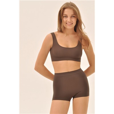 MY Трусы женские BX315 / BX002 SHORTS VITA ALTA (1/156) (brownie (темно-коричневый) MY #819094