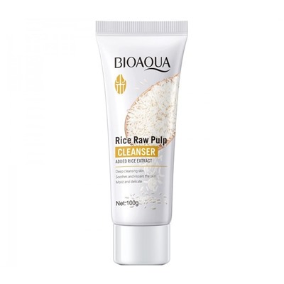 Пенка для умывания Bioaqua Rice Raw Puip Cleanser