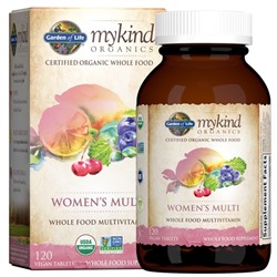 Garden of Life Mykind Organics Women's Multi -- 120 Vegan Tablets
